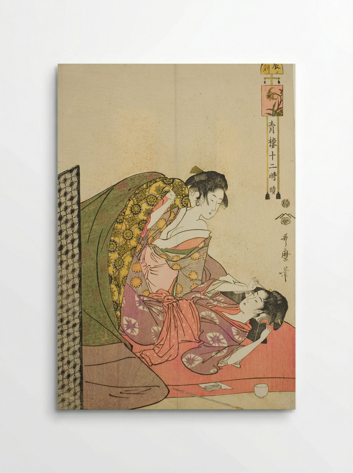 Hour of the Dragon - Kitagawa Utamaro - Poster