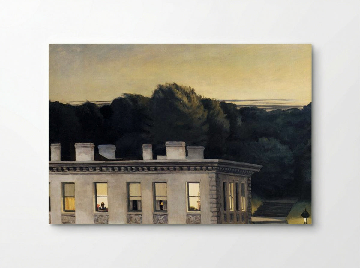 House at Dusk - Edward Hopper - Poster