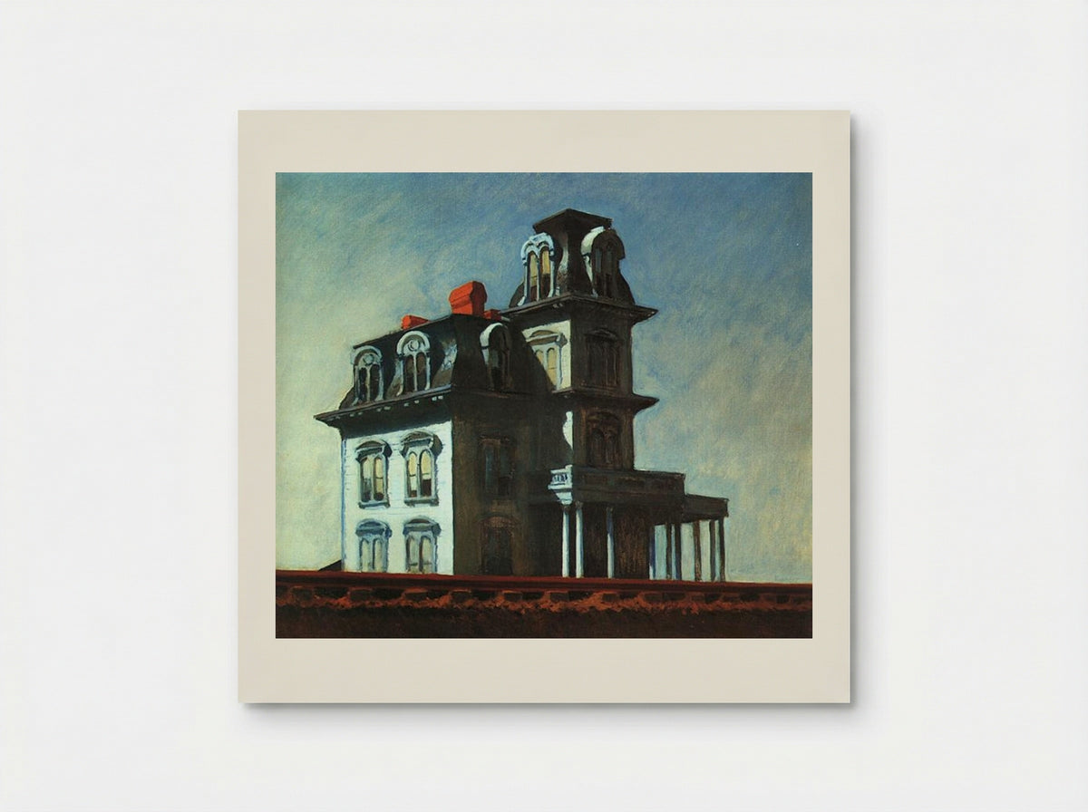 House by the Railroad - Edward Hopper - Poster