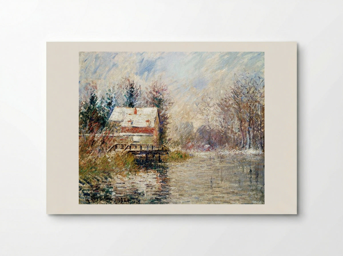 House by the Water - Gustave Loiseau - Poster