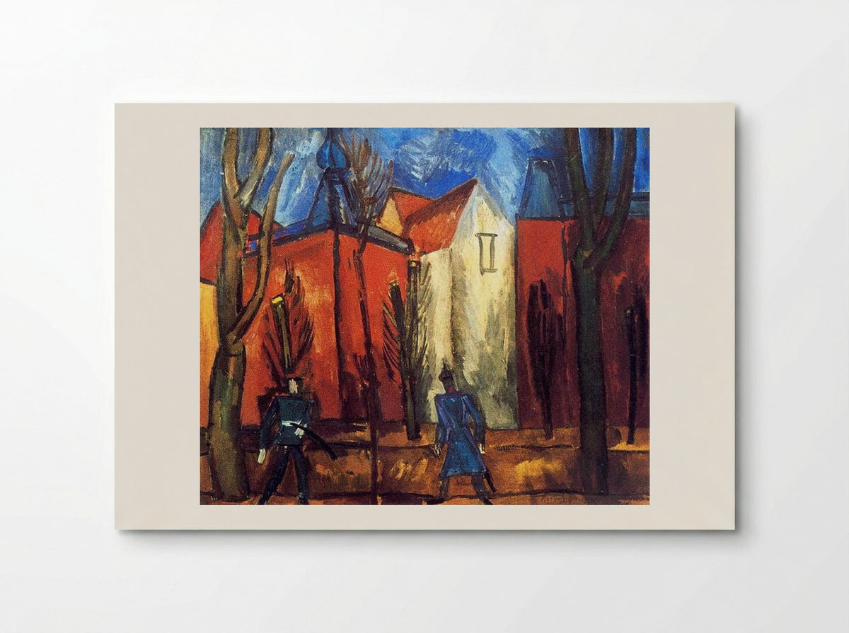 Houses in Munich - Raoul Dufy - Poster