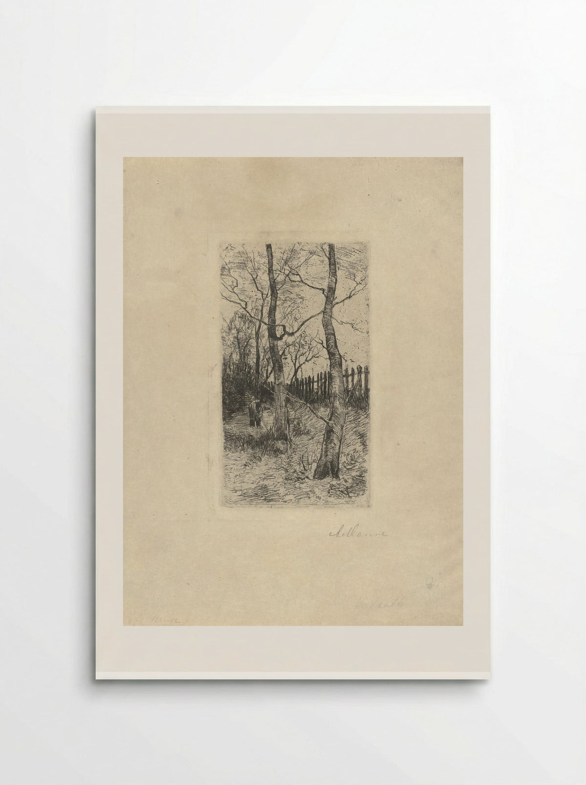 Houthakker (Woodcutter) - Anton Mauve - Poster