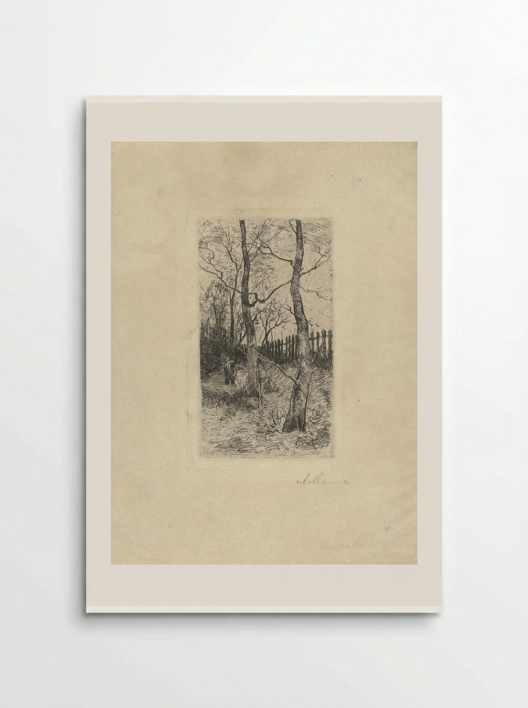 Houthakker (Woodcutter) - Anton Mauve - Poster