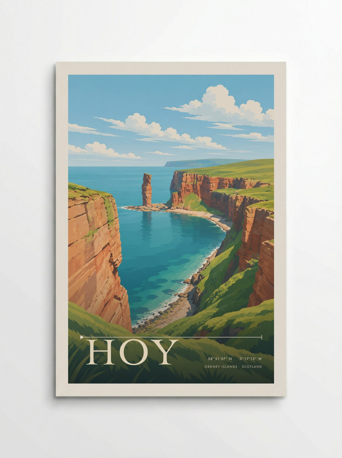 Hoy, Orkney Islands | Travel Poster - Poster