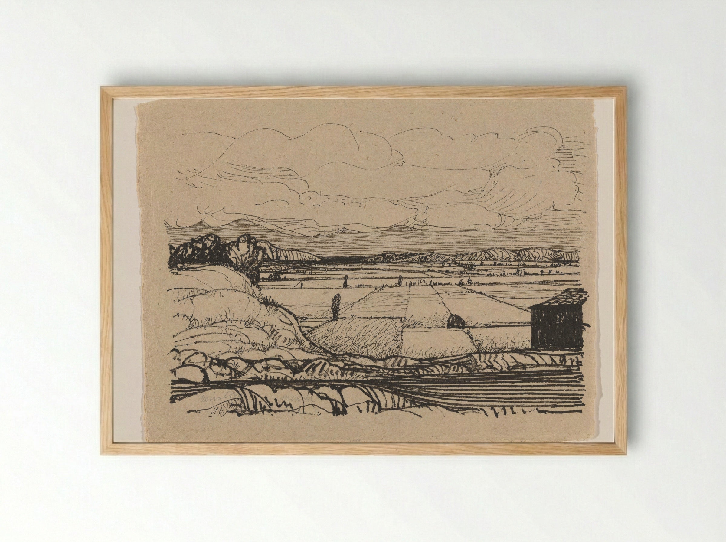 Huesca - Rein Dool - Framed Print Wood