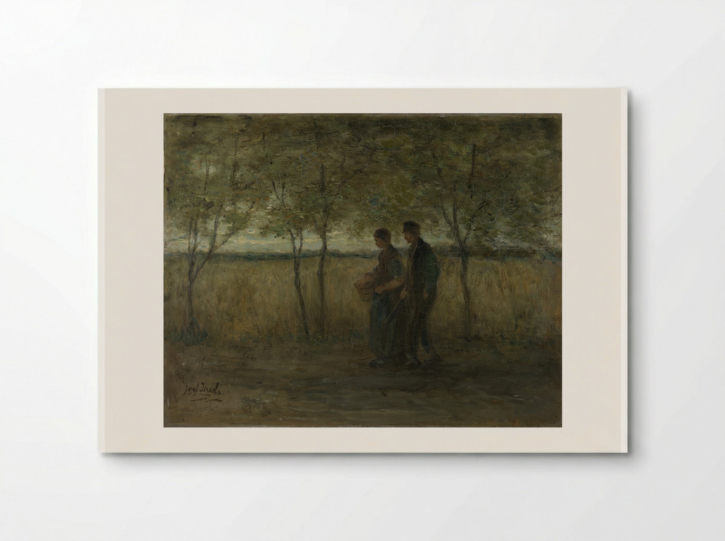 Huiswaartskeren (Returning Home) - Jozef Israëls - Poster