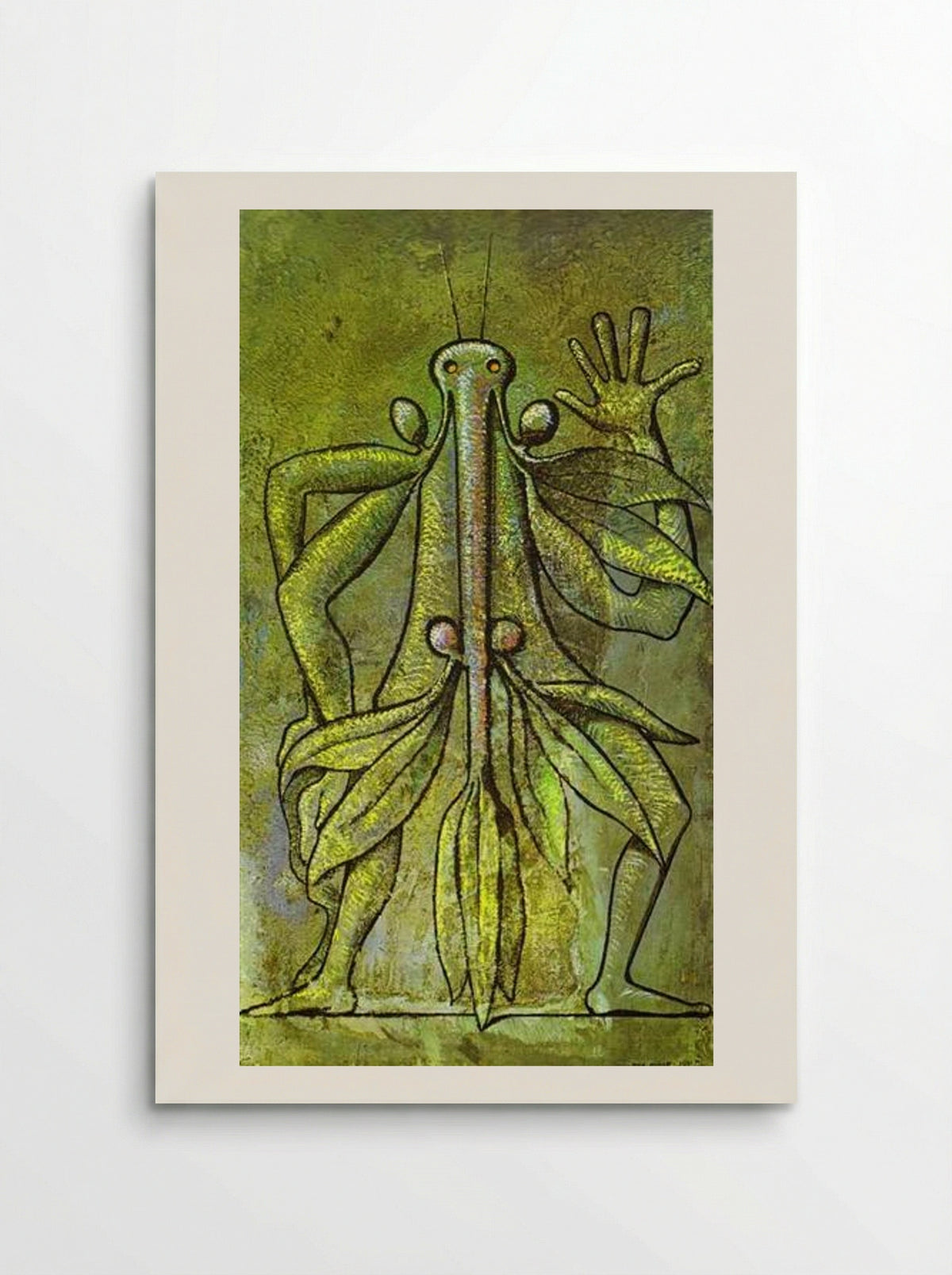 Human Form (The Joy of Life) - Max Ernst - Poster