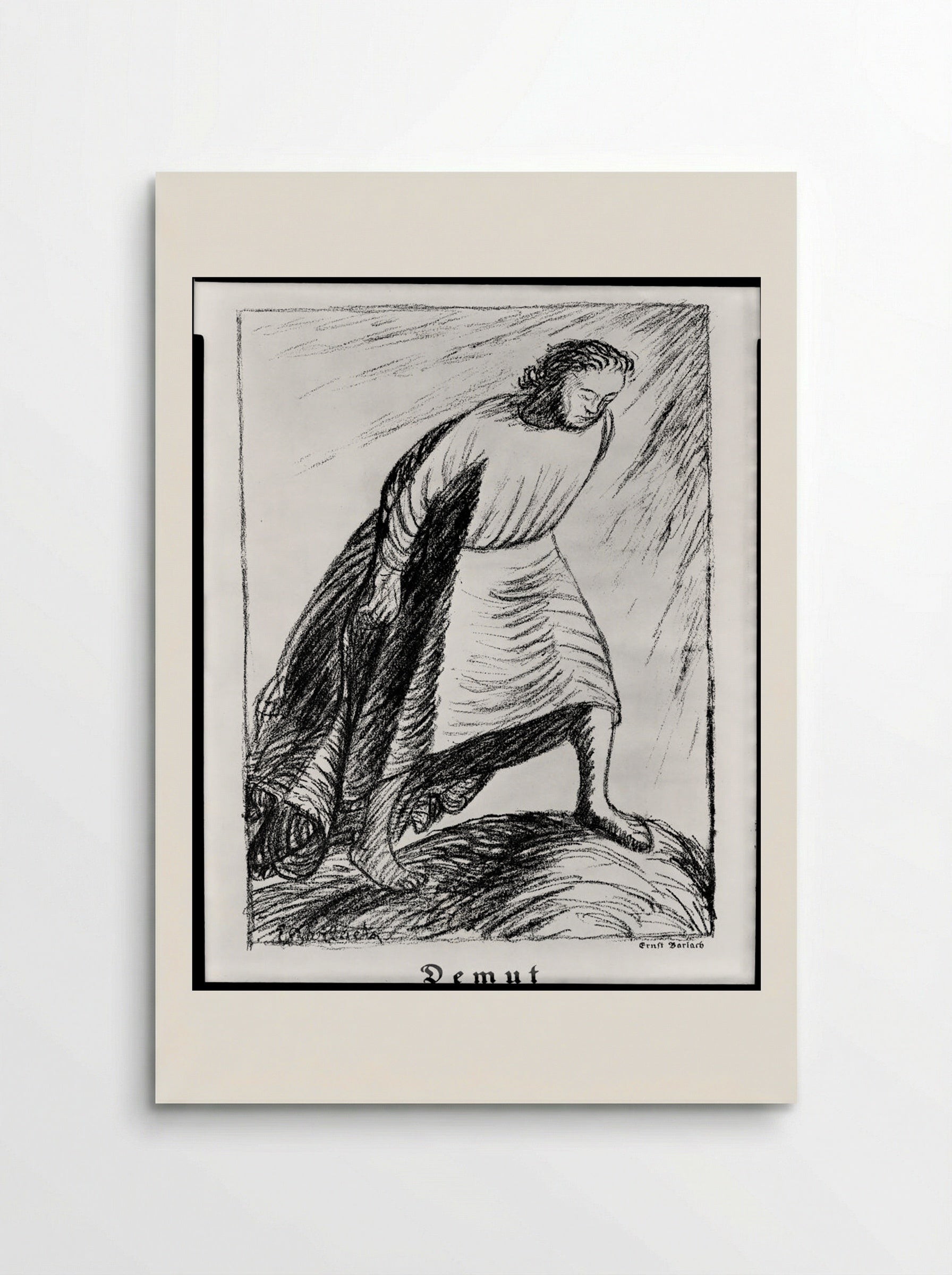 Humility (Demut) - Ernst Barlach - Poster