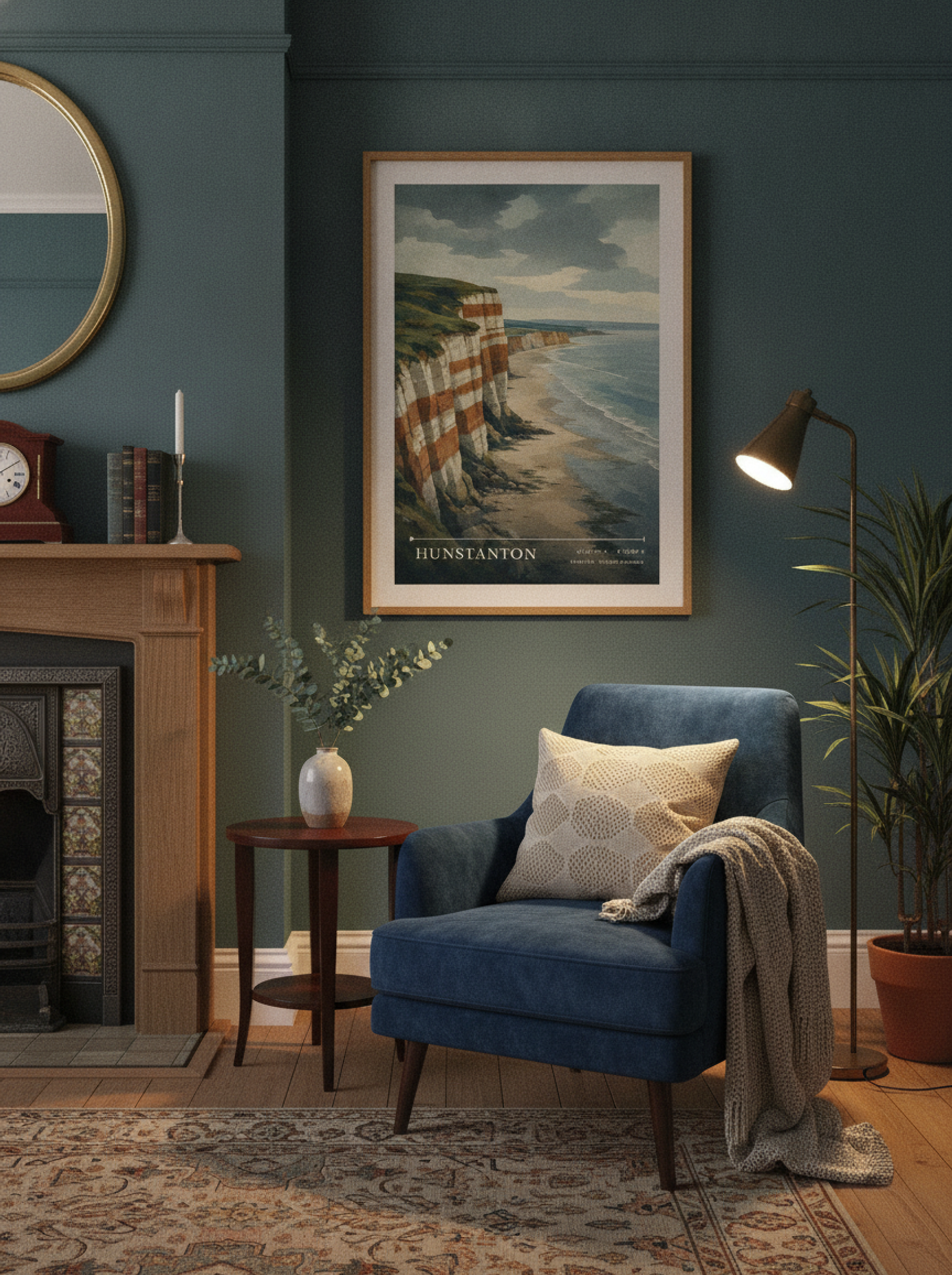 Hunstanton Norfolk United Kingdom Travel Poster - Lifestyle