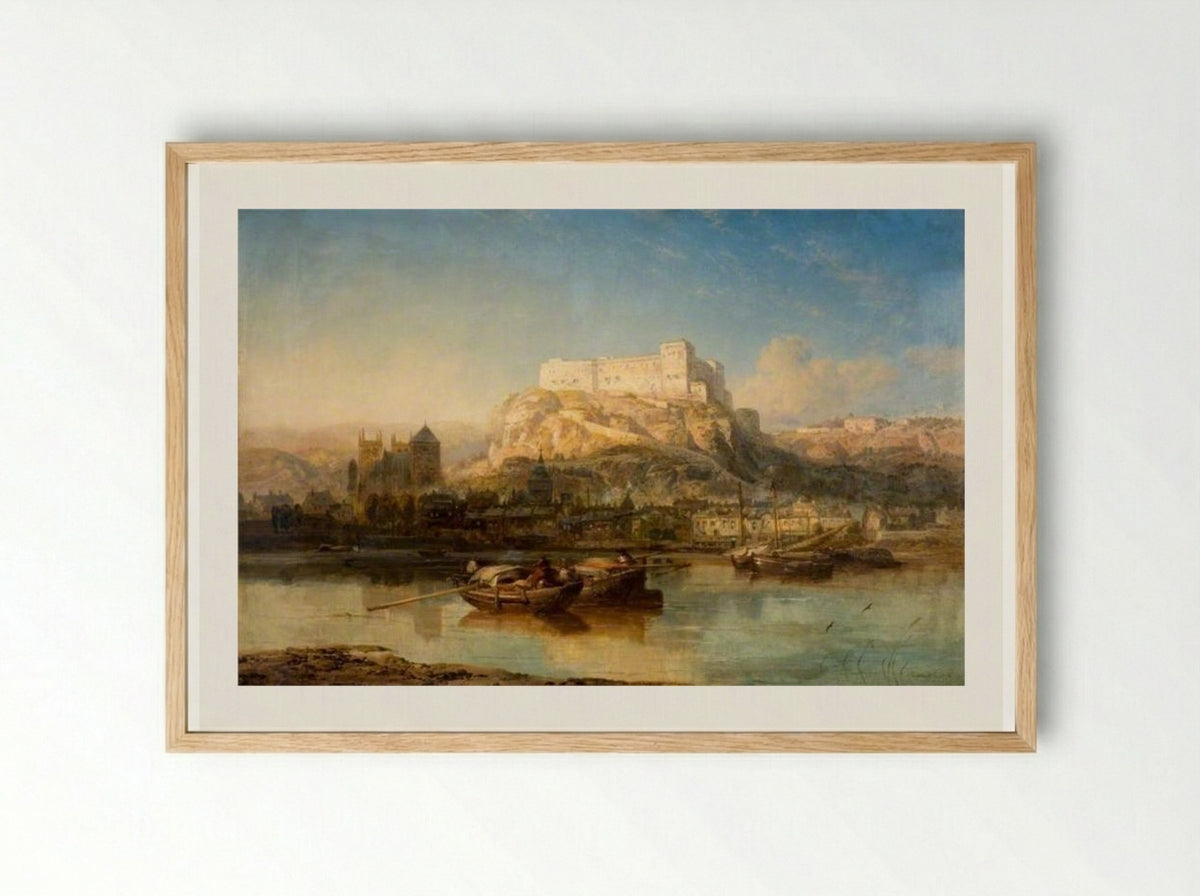 Huy, Belgium - James Webb - Framed Print Wood