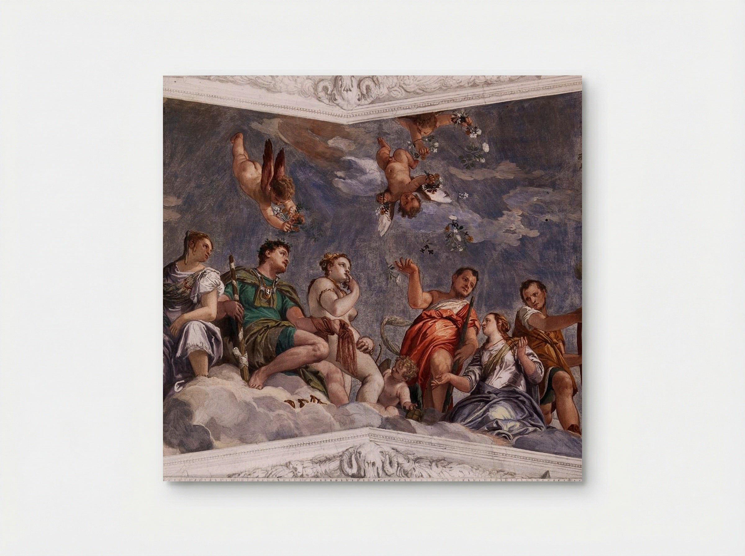 Hymen, Juno and Venus - Paolo Veronese - Poster