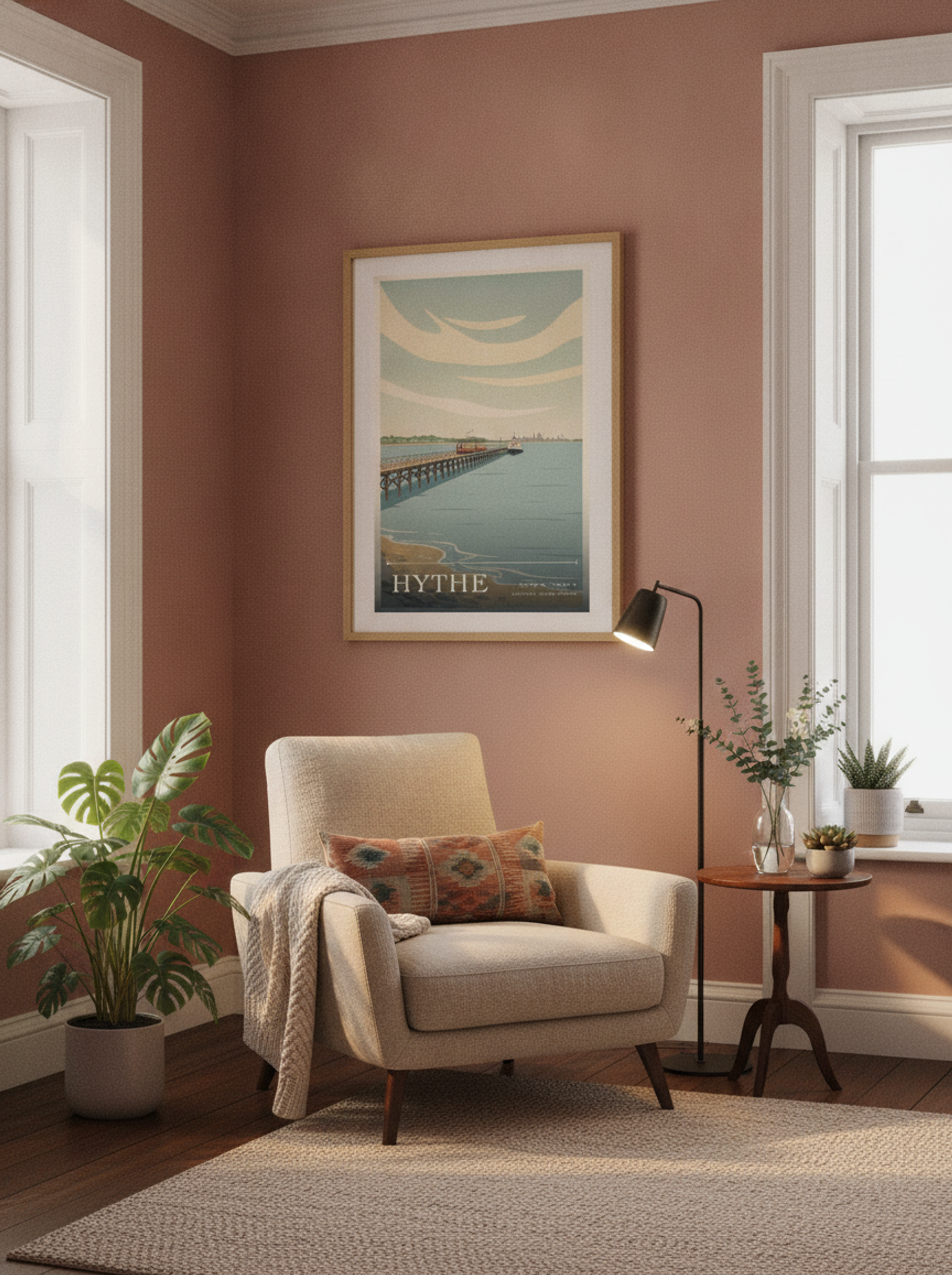 Hythe Hampshire United Kingdom Travel Poster - Lifestyle
