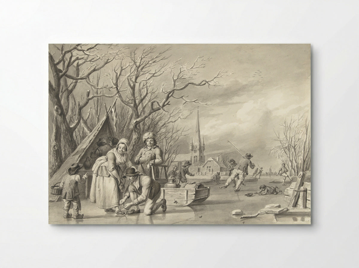 IJsvermaak - Albertus Jacobus Besters - Poster