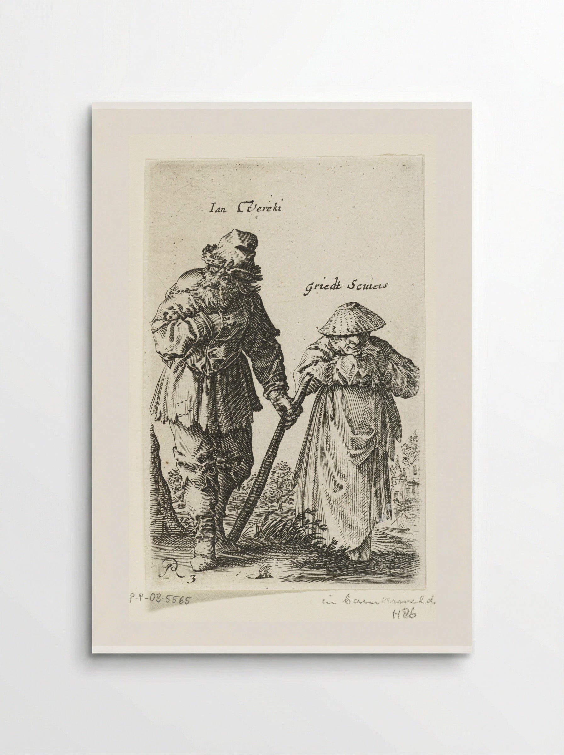 Ian Vereki and Griedt Scuiers - Salomon Savery - Poster