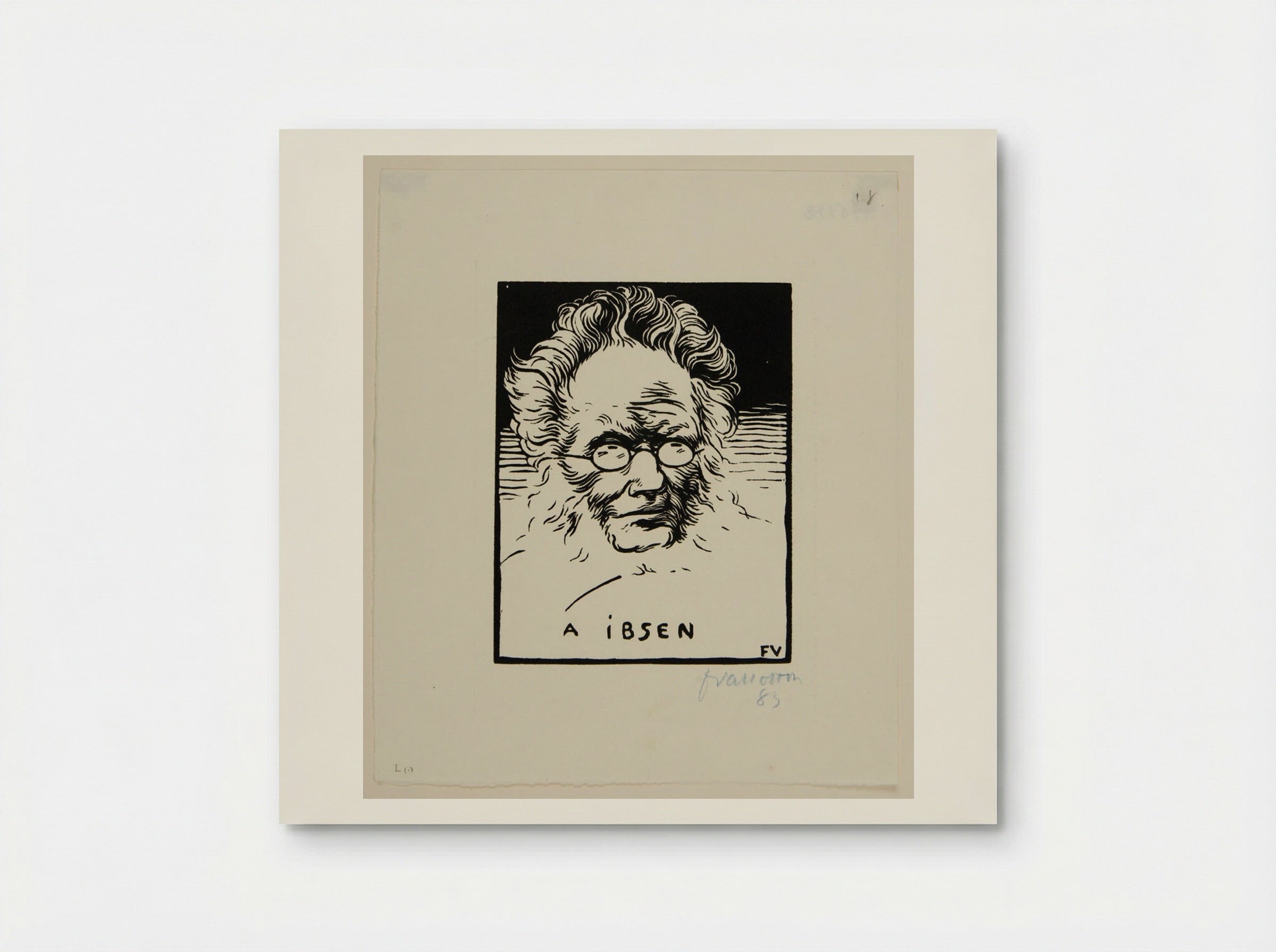 Ibsen - Félix Vallotton - Poster