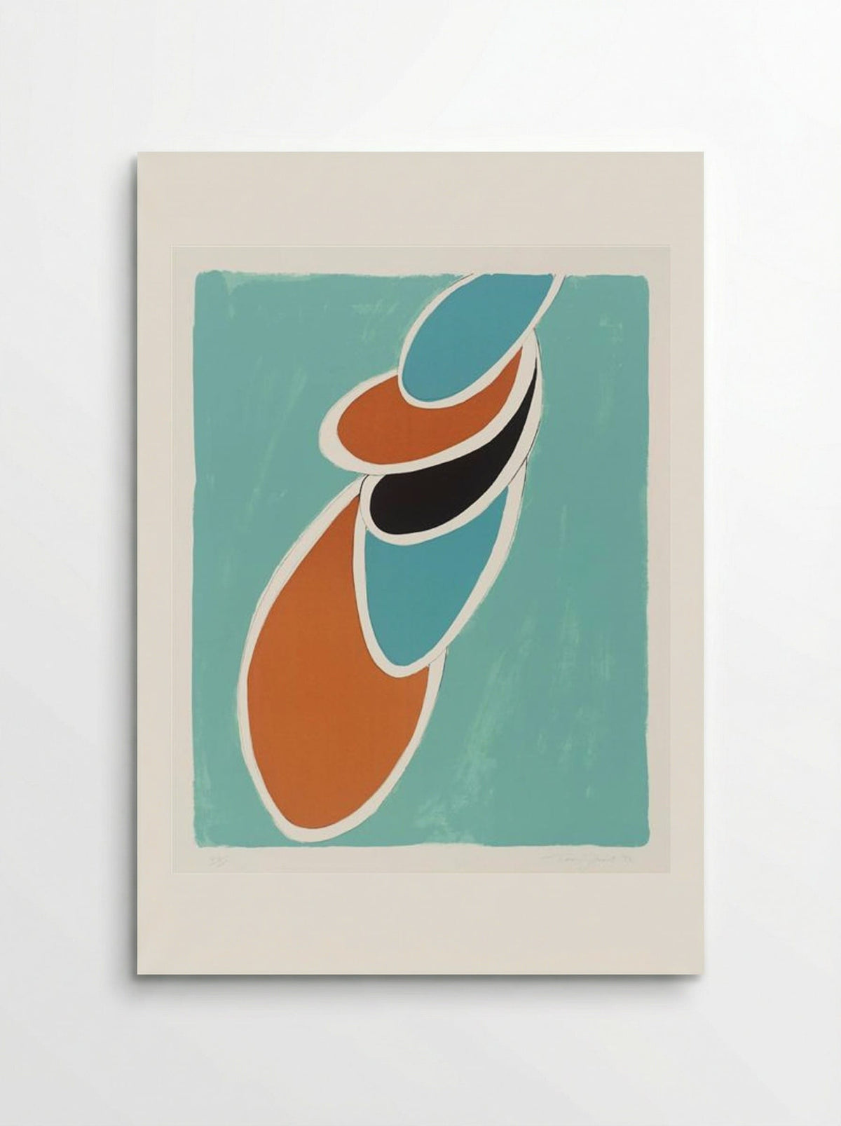 Ice Blue - Terry Frost - Poster