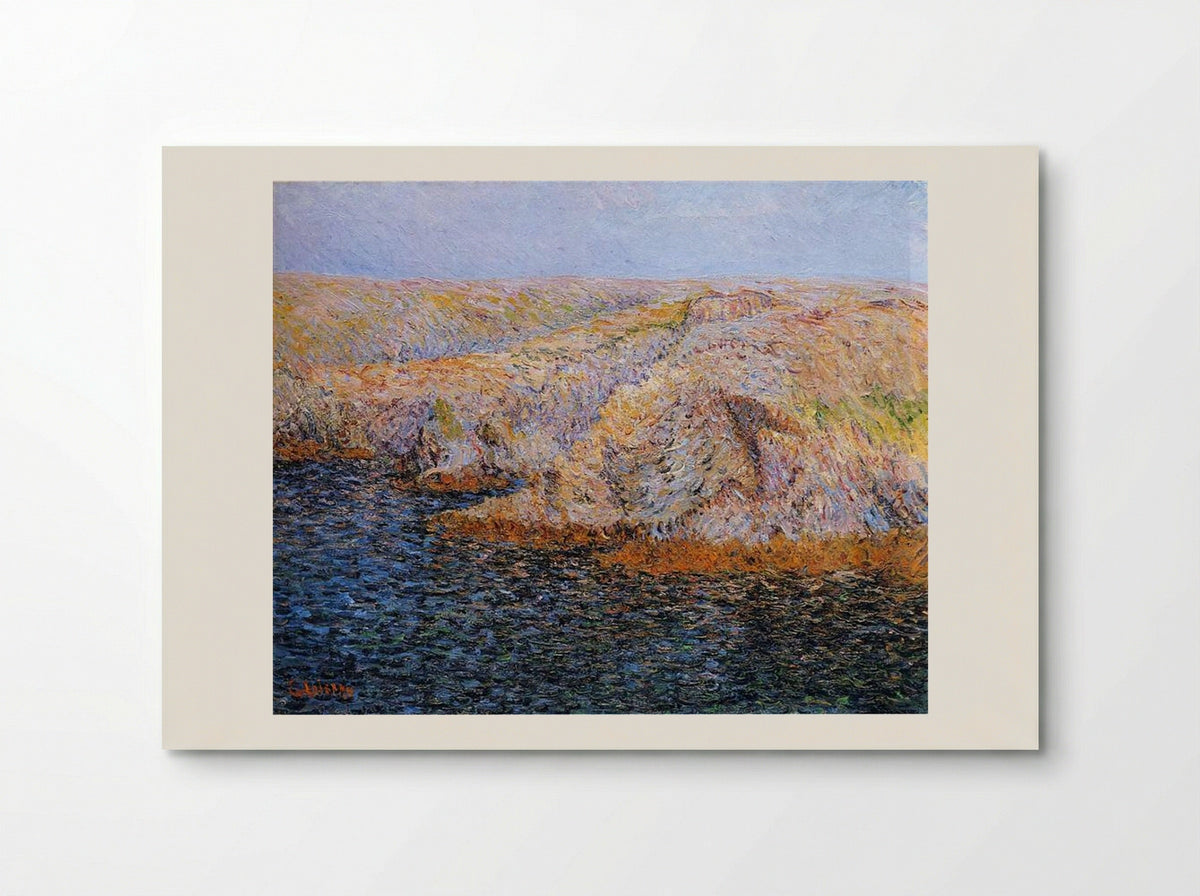 Ice on the Oise River - Gustave Loiseau - Poster