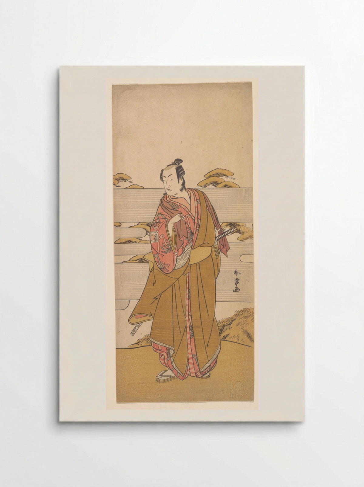 Ichikawa Monosuke II - Katsukawa Shunjō - Poster