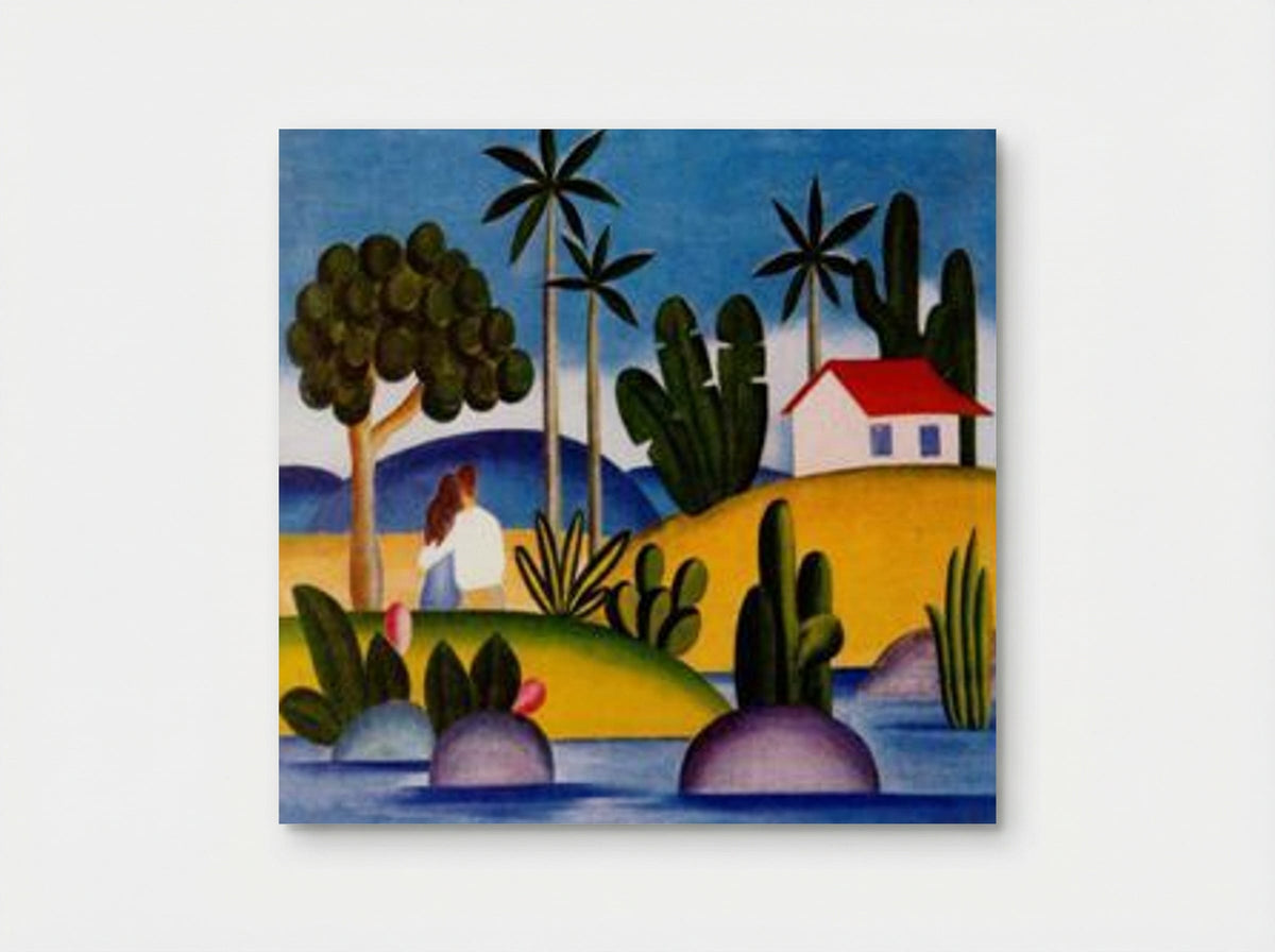 Idílio - Tarsila do Amaral - Poster
