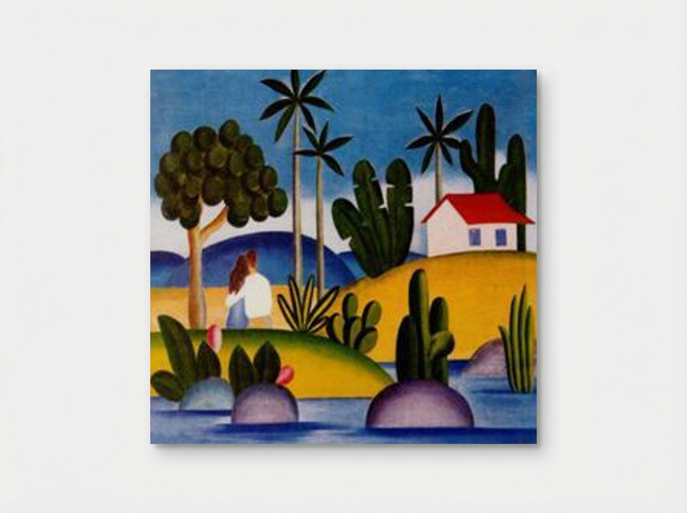 Idílio - Tarsila do Amaral - Poster