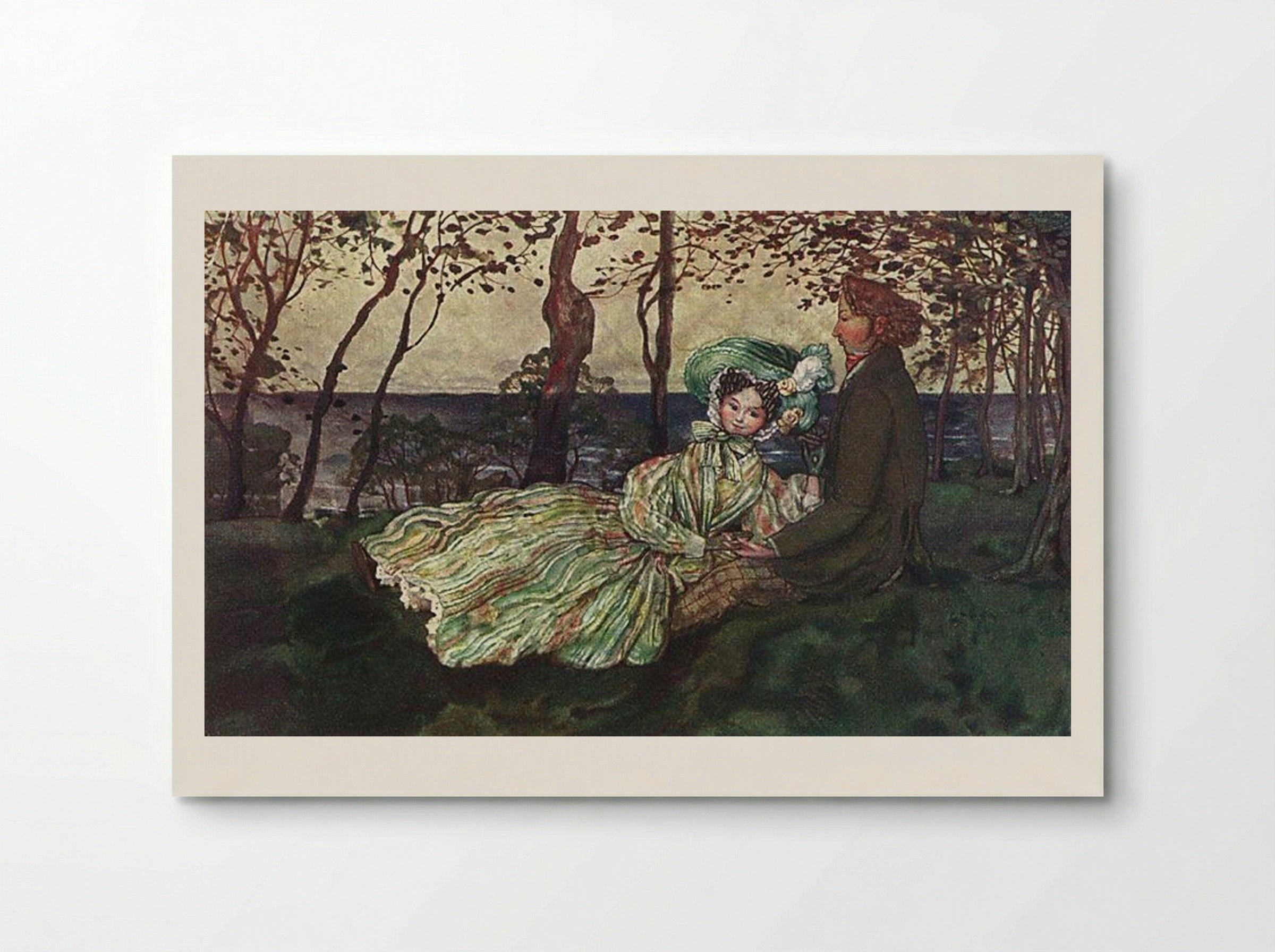 Idyll - Konstantin Somov - Poster
