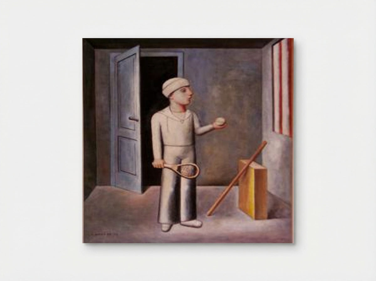 Il Figlio del Costruttore - Carlo Carrà - Poster