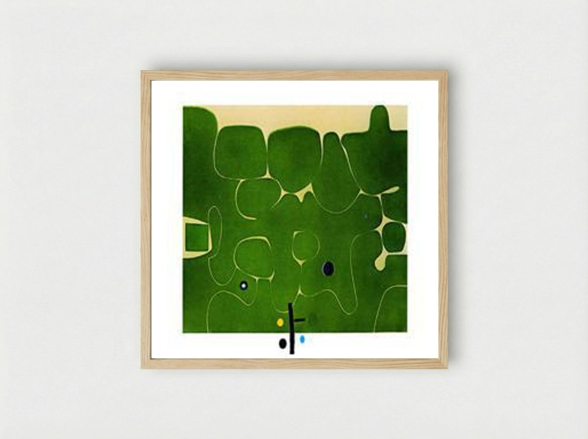 Il Labirinto della Psiche - Victor Pasmore - Framed Print Wood