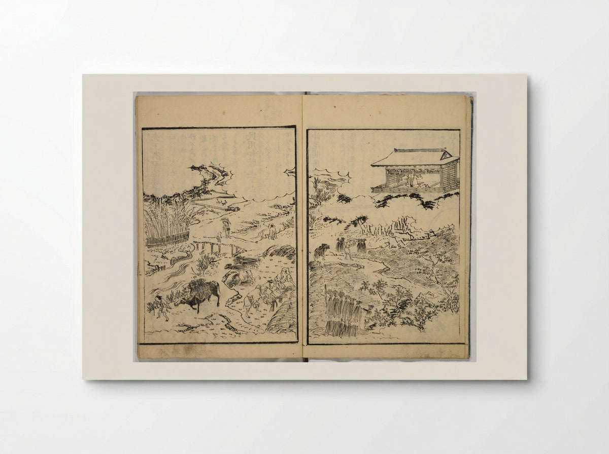 Illustrated Book of Filial Piety - Kitao Keisai Masayoshi - Poster
