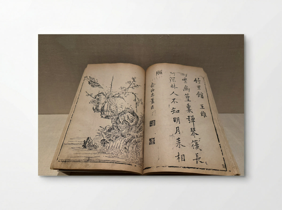 Illustrated Six-Character Poems of the Tang Dynasty - Cai Chonghuan - Poster