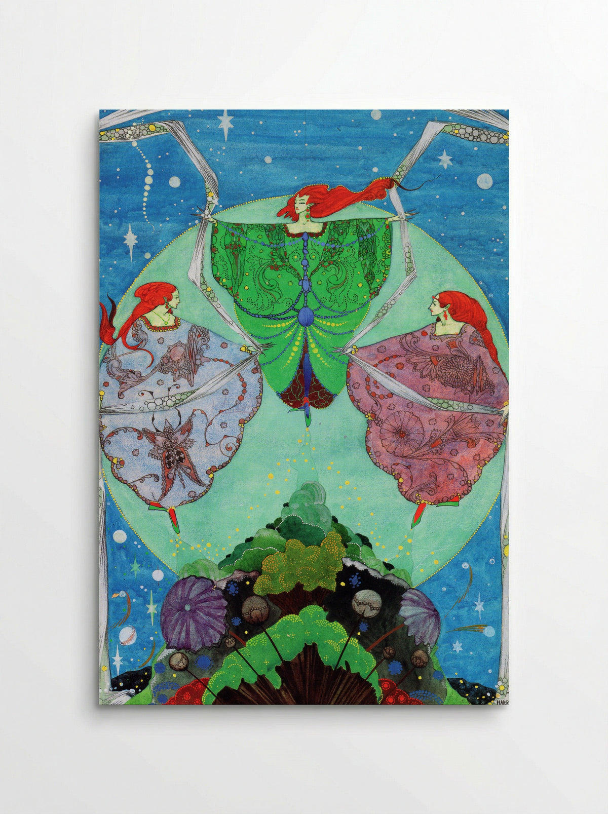Illustration for Fairy Tales by Hans Christian Andersen - Harry Clarke - Poster