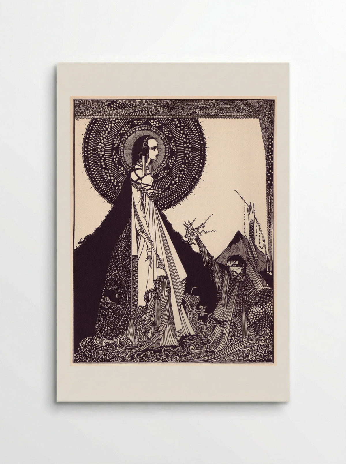 Illustration for Tales of Mystery and Imagination - Harry Clarke - Poster