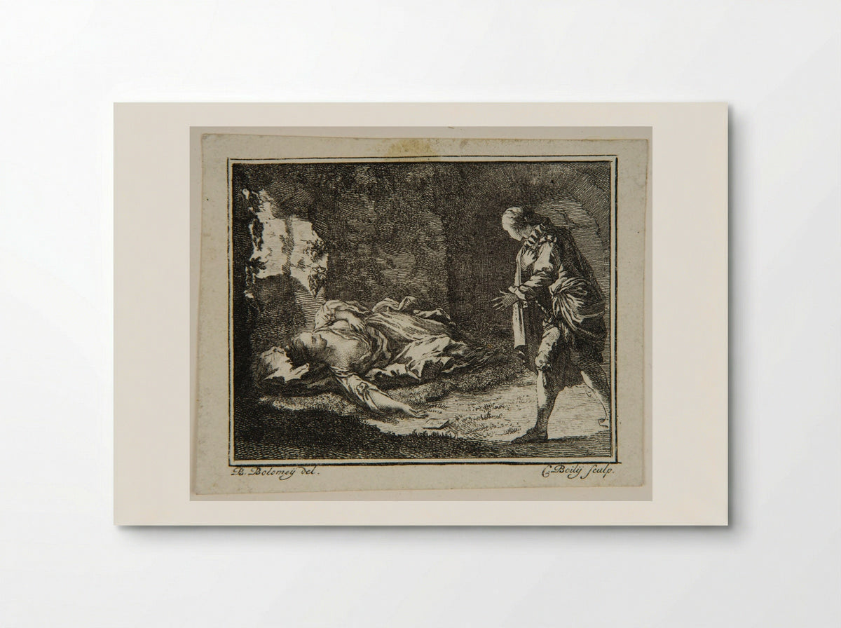 Illustration from Bibliothèque de campagne - Benjamin Samuel Bolomey - Poster