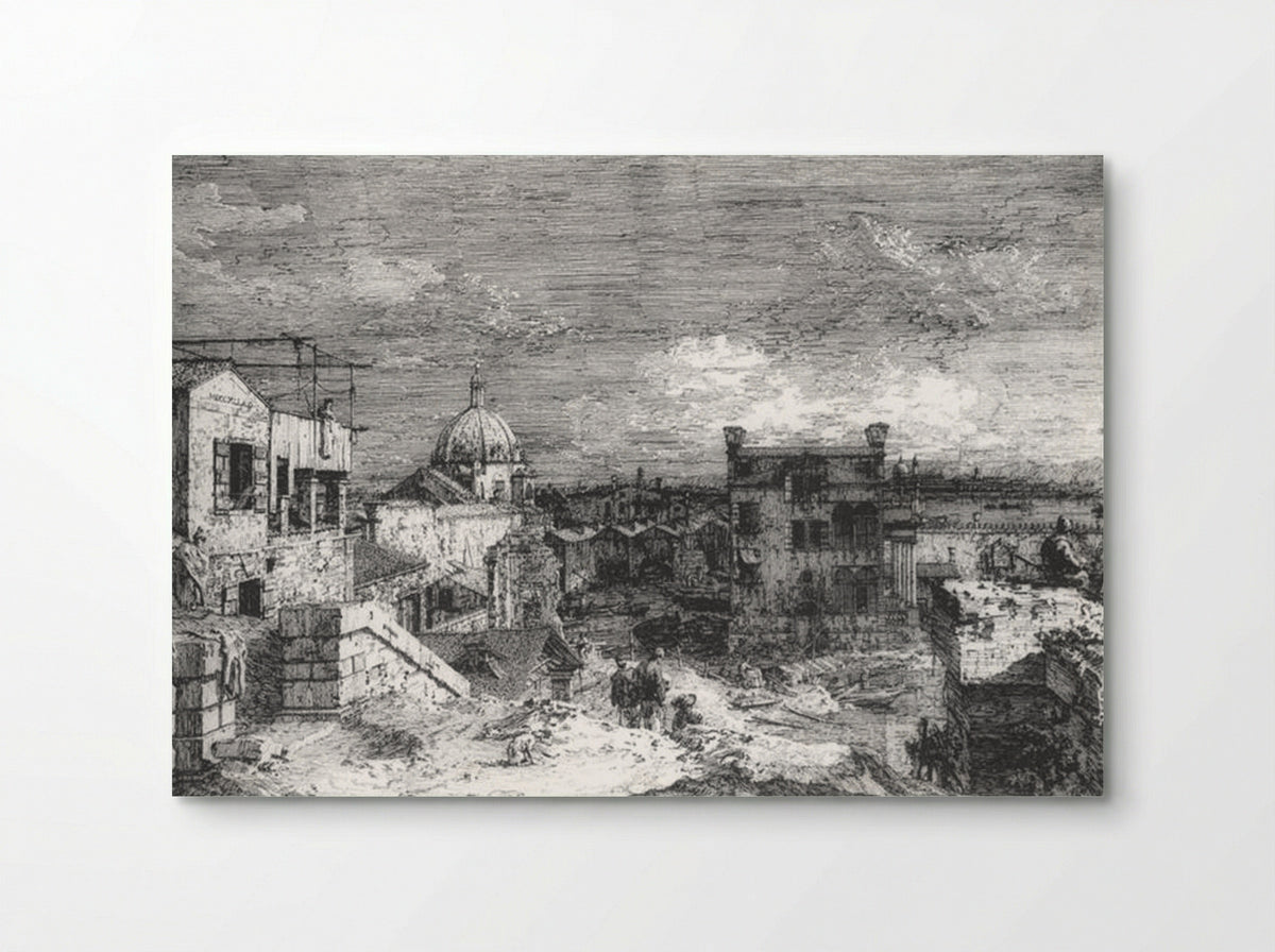 Imaginary View of Venice - Canaletto - Poster