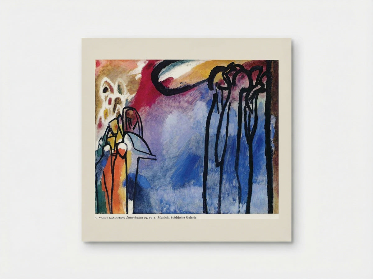 Improvisation 19 - Wassily Kandinsky - Poster