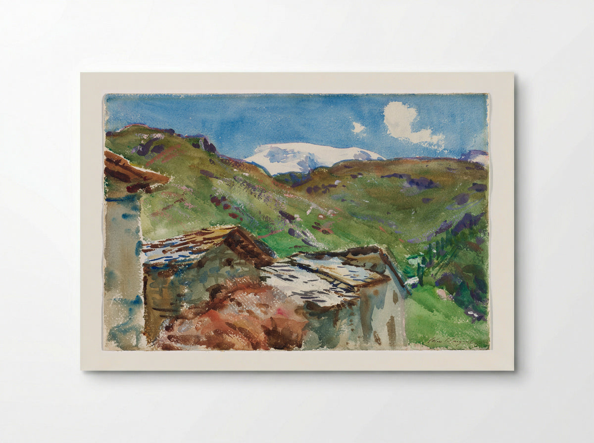 In Austrian Tyrol - John Singer Sargent - Poster