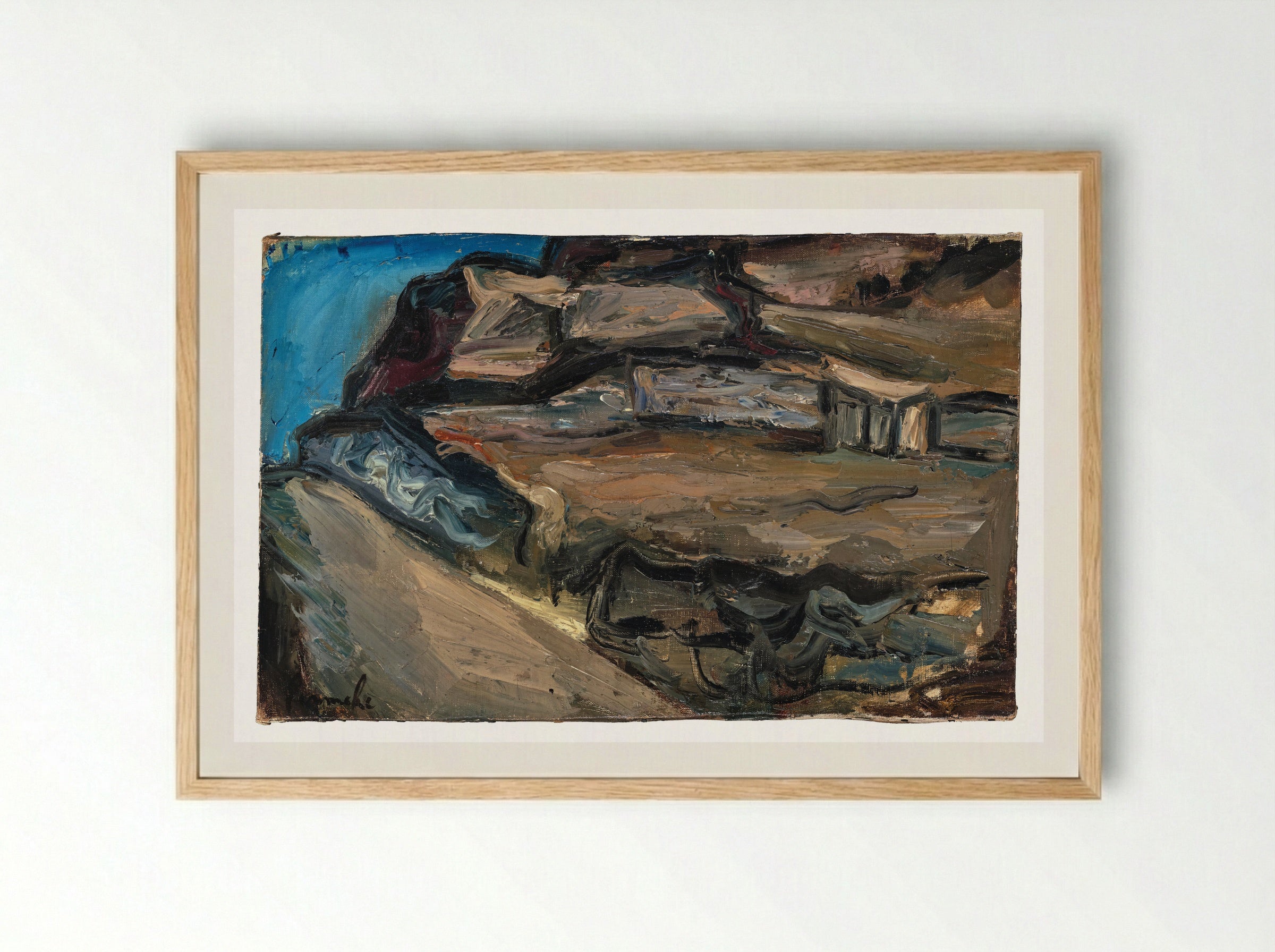 In Bretagne - Constant Permeke - Framed Print Wood