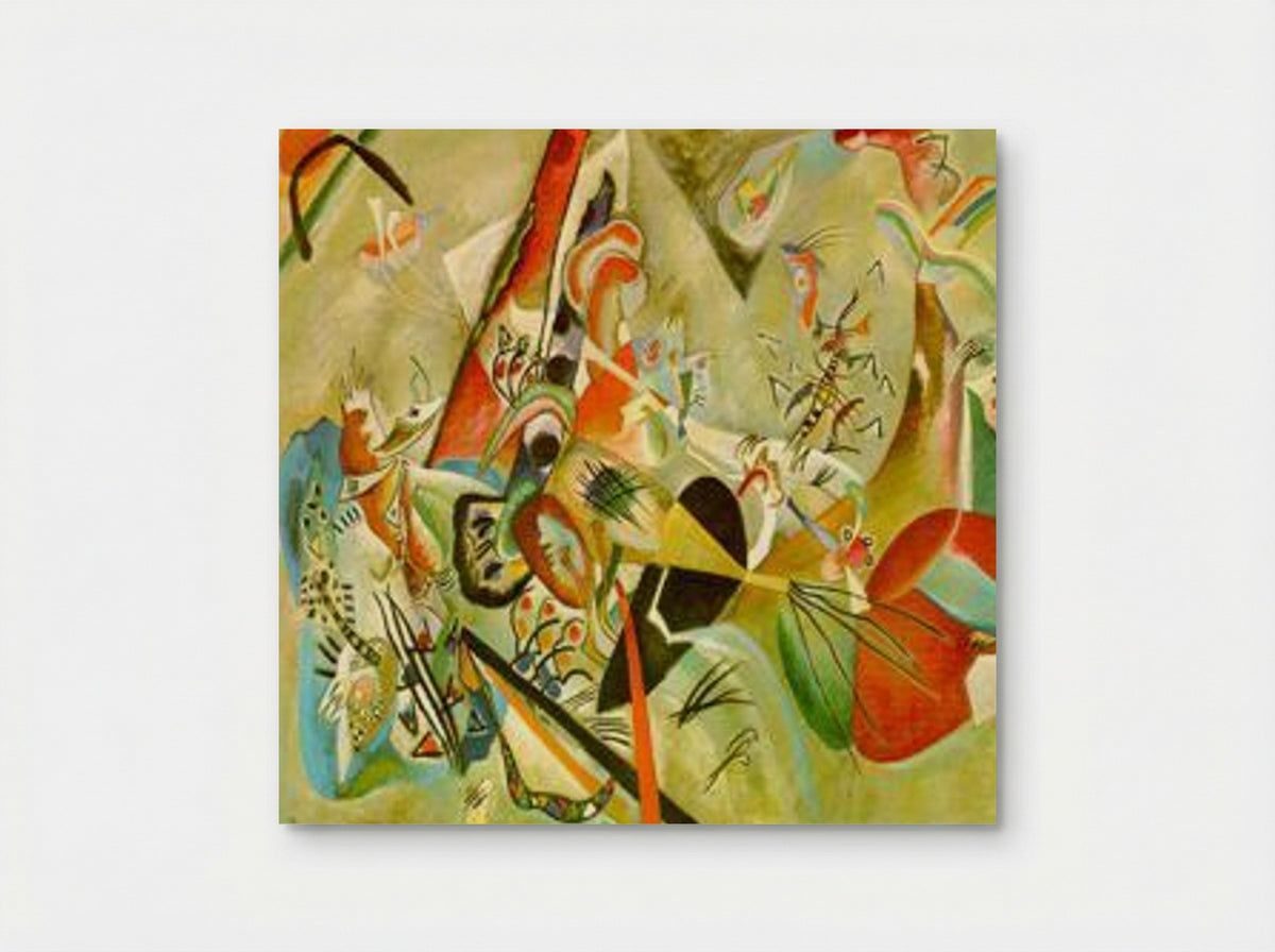 In Grey - Wassily Kandinsky - Poster