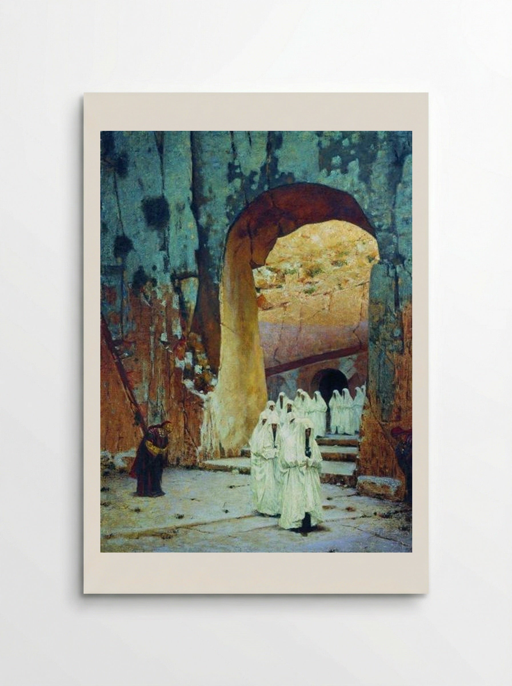 In Jerusalem. Royal Tombs - Vasily Vereshchagin - Poster