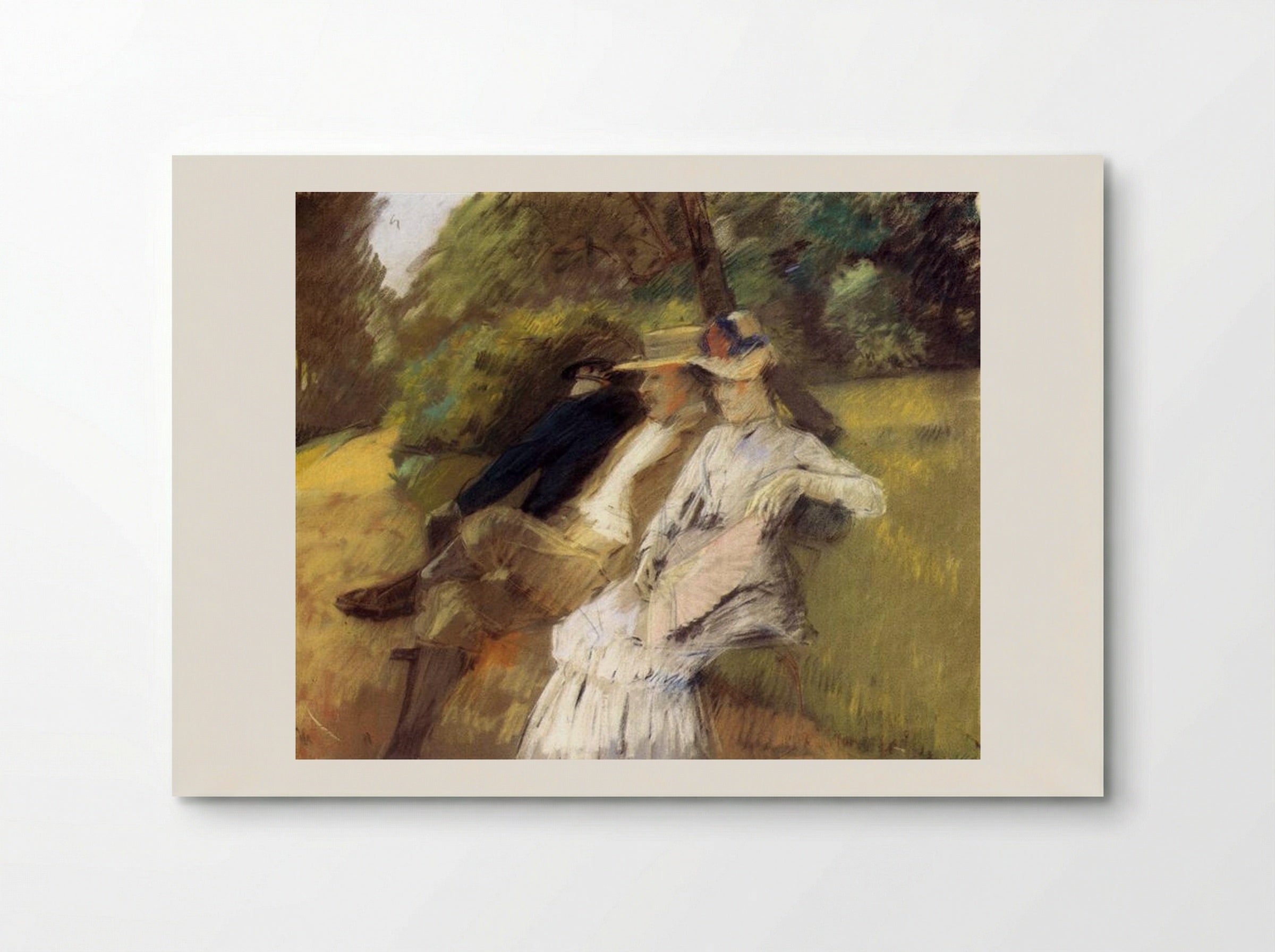 In The Park - Julius LeBlanc Stewart - Poster