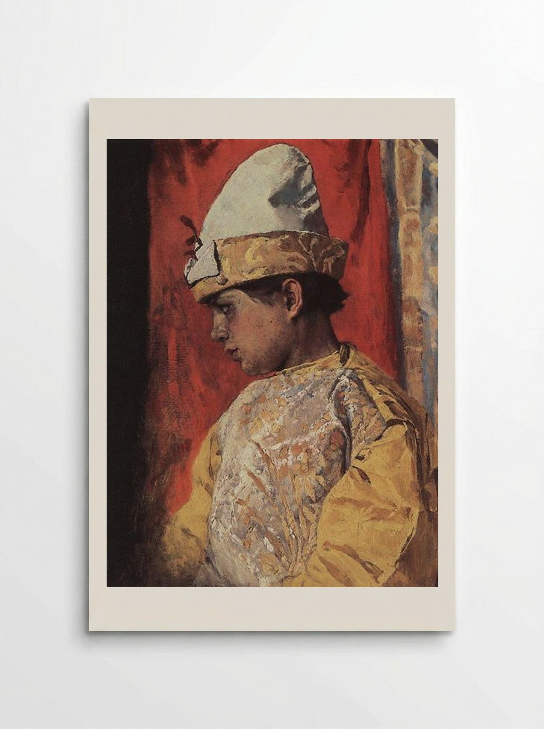 In a Buffoon's Costume - Viktor Vasnetsov - Poster