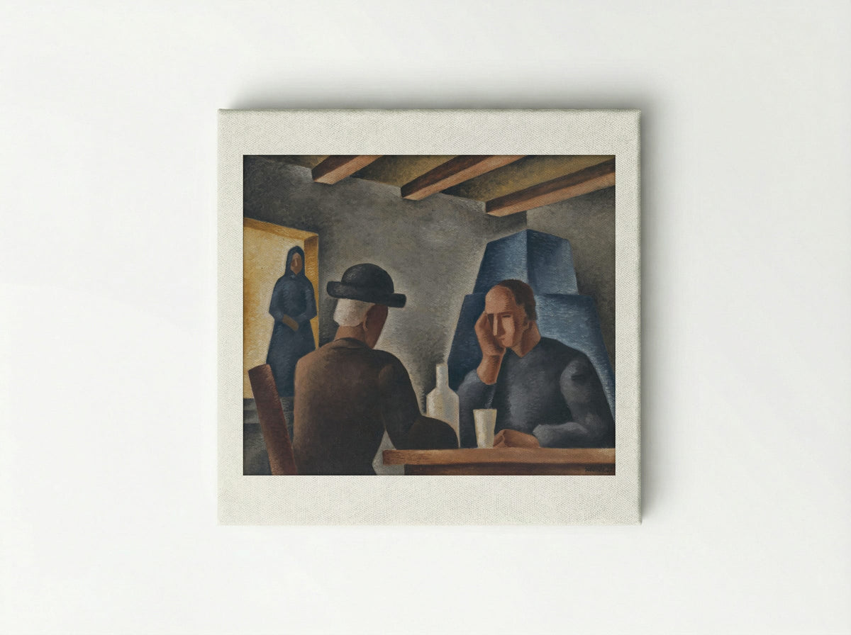 In an Inn - Mikuláš Galanda - Canvas