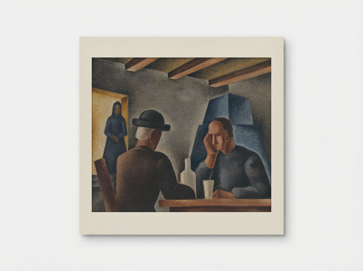 In an Inn - Mikuláš Galanda - Poster