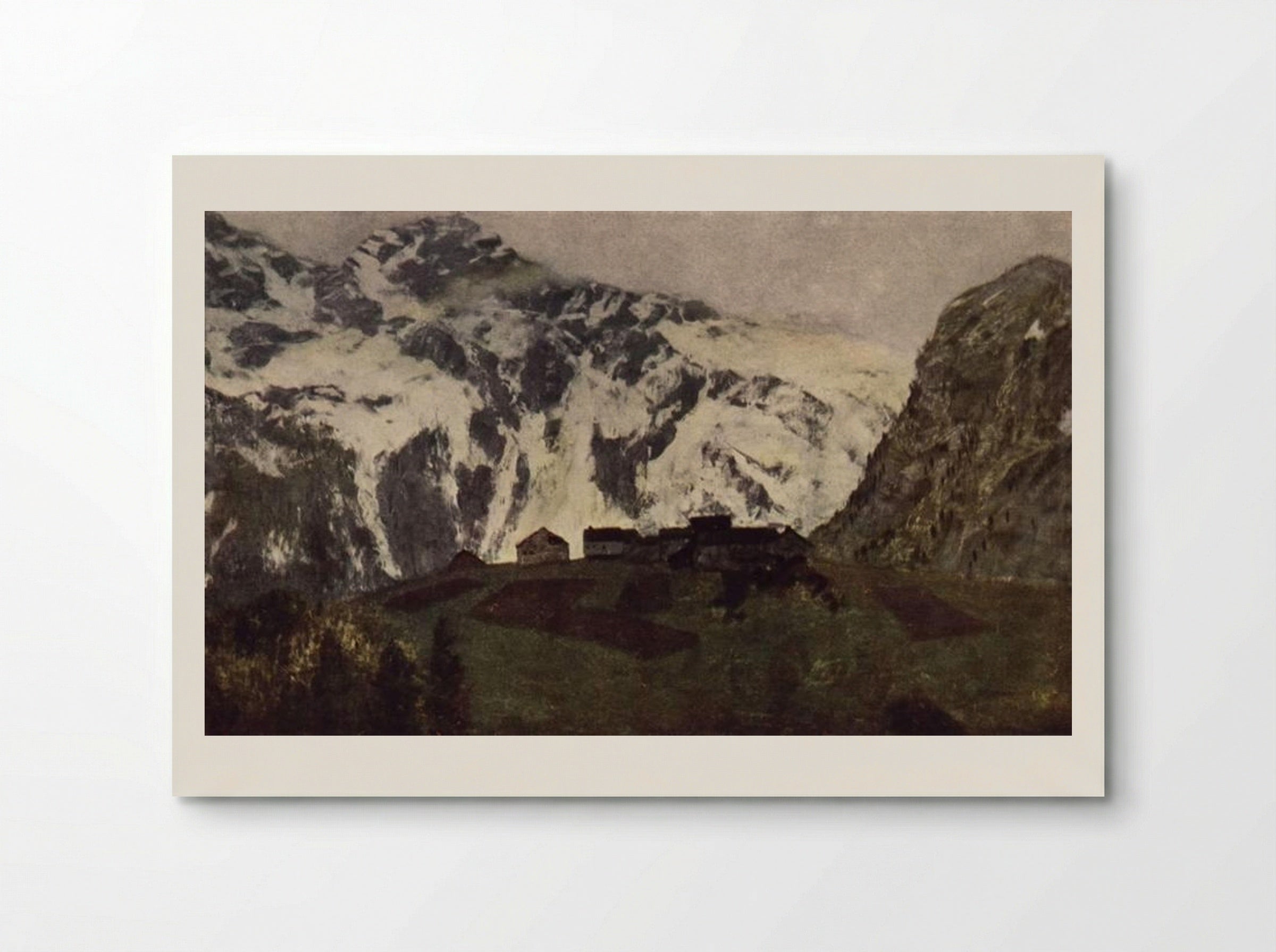In the Alps - Isaac Levitan - Poster