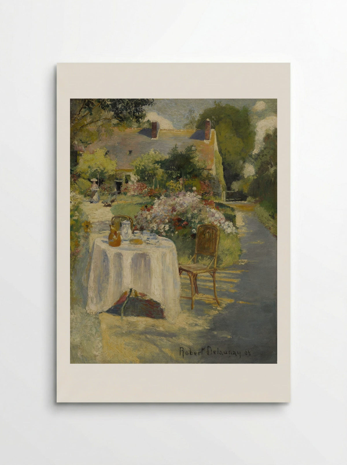 In the Garden - Robert Delaunay - Poster