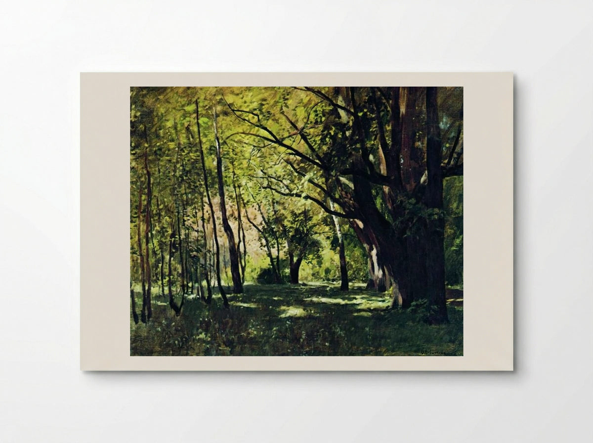 In the Park - Isaac Levitan - Poster