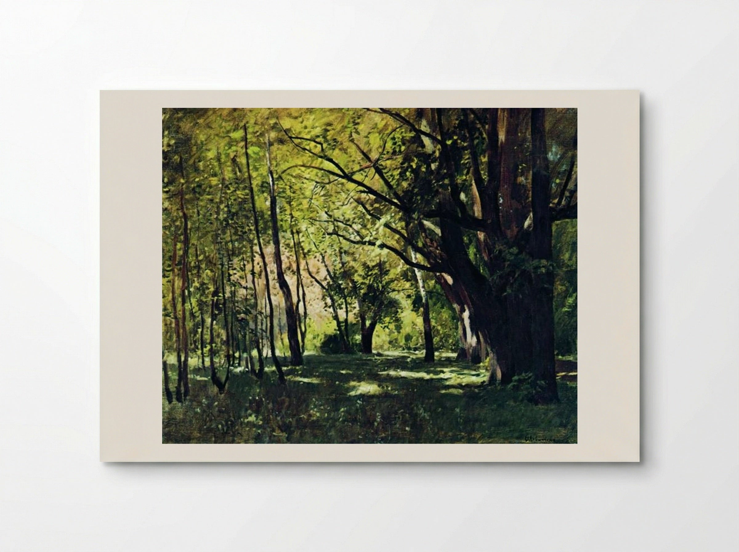 In the Park - Isaac Levitan - Poster