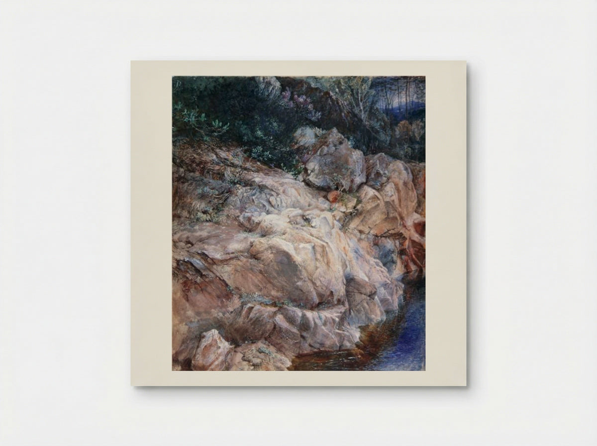 In the Pass of Killiecrankie - John Ruskin - Poster