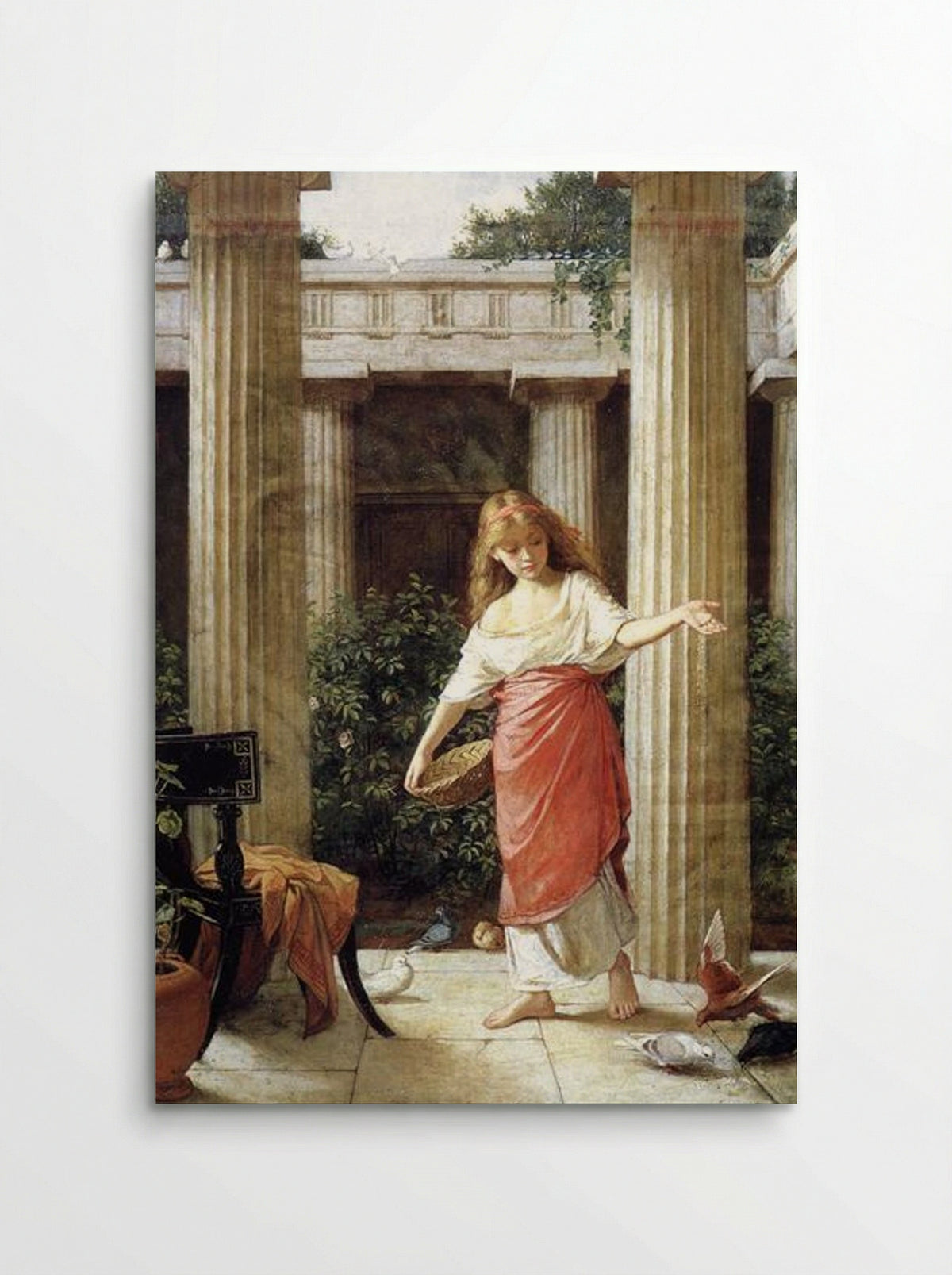In the Peristyle - John William Waterhouse - Poster