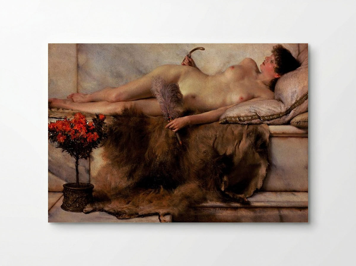 In the Tepidarium - Sir Lawrence Alma-Tadema - Poster