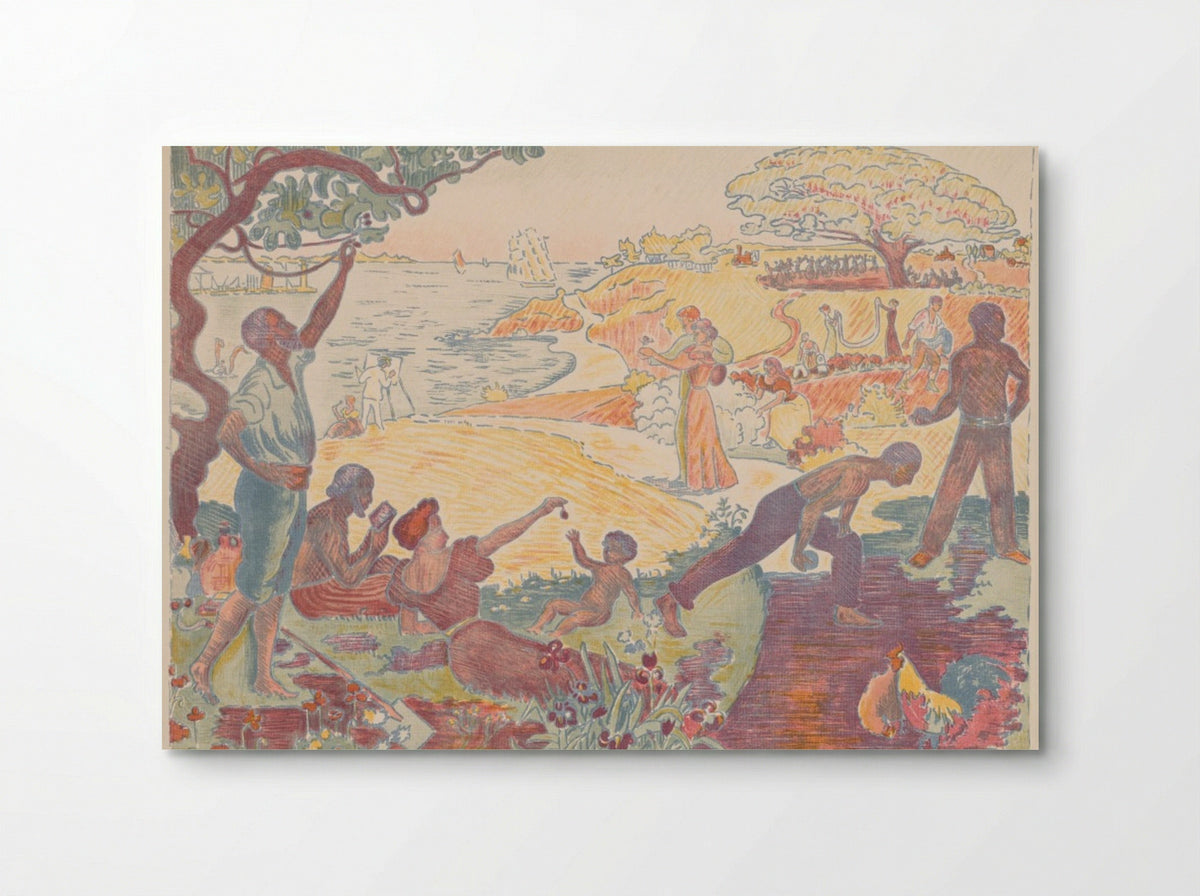In the Time of Harmony - Paul Signac - Poster